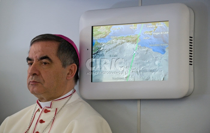 BXVI en avion