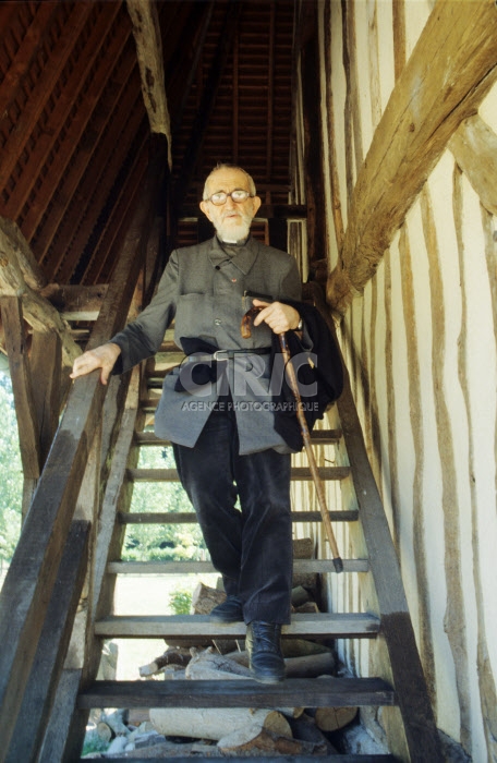 L'Abbé Pierre à Saint Wandrille