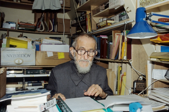 L'Abbé Pierre à Saint Wandrille