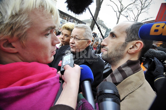 Card. VINGT TROIS lors de la manifestation contre le mariage pour tous
