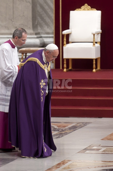 Célébration de la pénitence en la basilique Saint-Pierre 