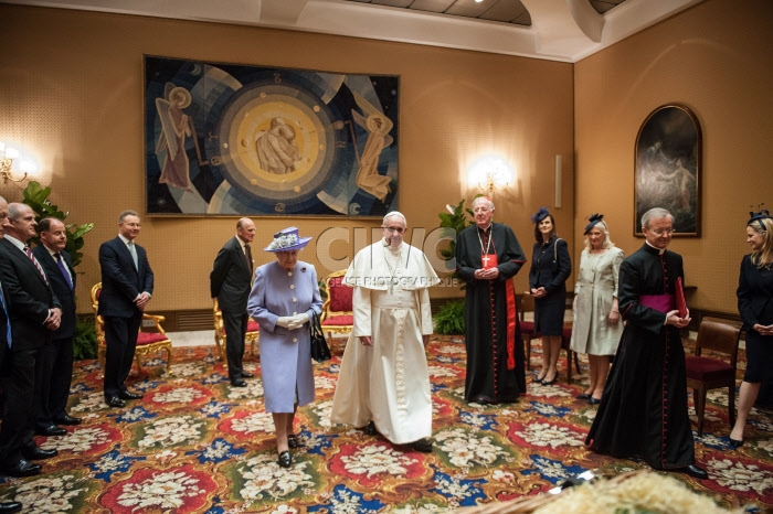 François rencontre la Reine Elizabeth II