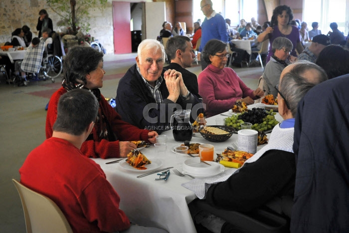 Jeudi Saint à la communauté de l'Arche de Trosly-Breuil