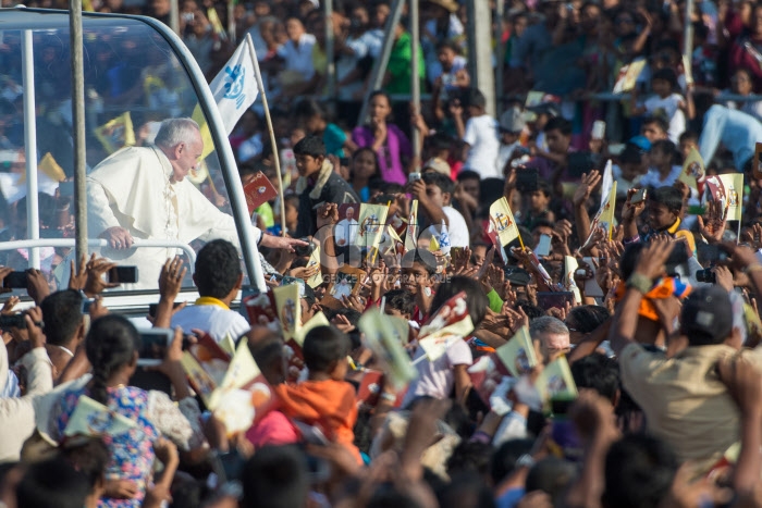 Voyage du pape François au Sri Lanka 