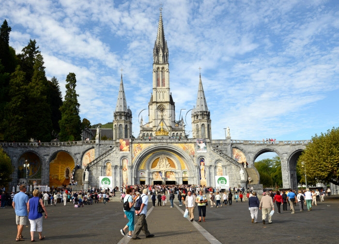 La ville de Lourdes