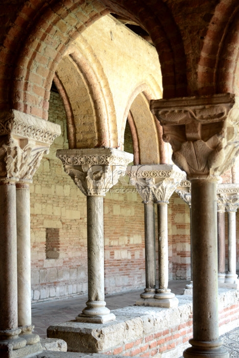 Cloître de l'Abbaye St Pierre à Moissac