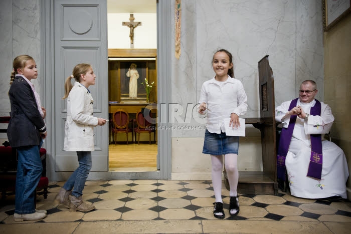 Première communion de Nell et Wiktoria