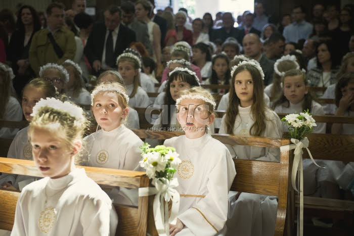 Première communion de Nell et Wiktoria