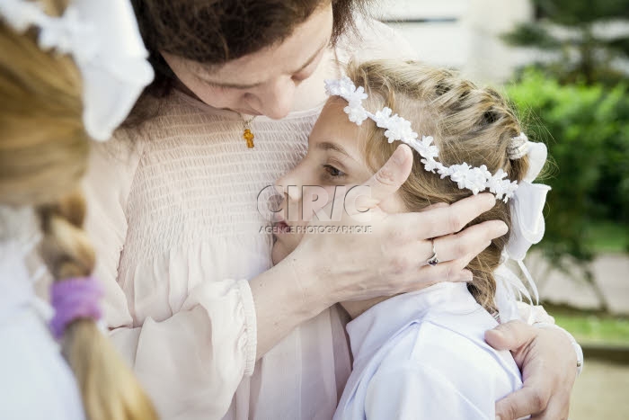 Première communion de Nell et Wiktoria