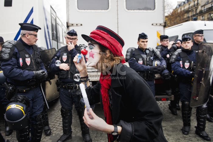 Manifestation justice climatique COP 21