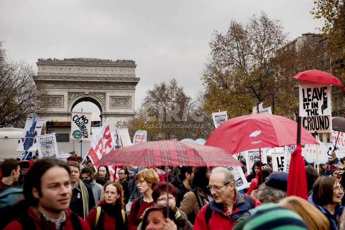 Manifestation justice climatique COP 21