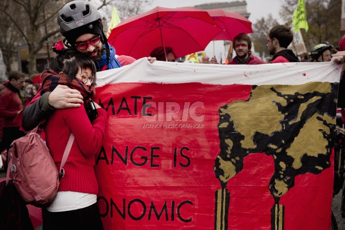 Manifestation justice climatique COP 21