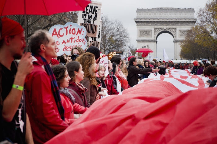 Manifestation justice climatique COP 21