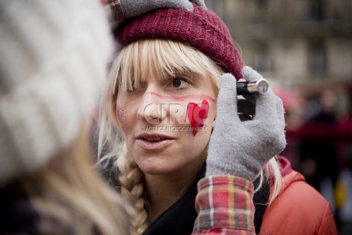 Manifestation justice climatique COP 21