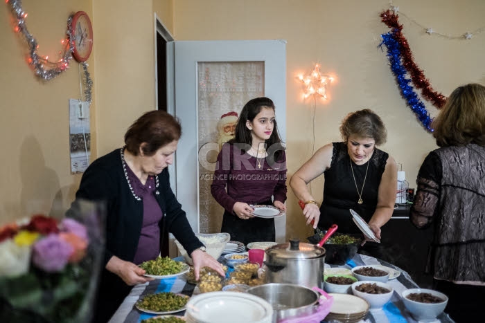 La famille HOODI, d'origine Irakienne, réfugiée en France