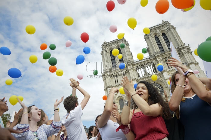 6e rencontre annuelle de jeunes européens à Paris, à l’initiative de Sant’Egidio