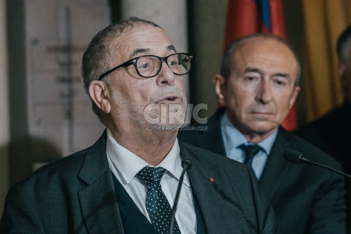 Pose de la 1ère pierre de l'IFCM à Lyon