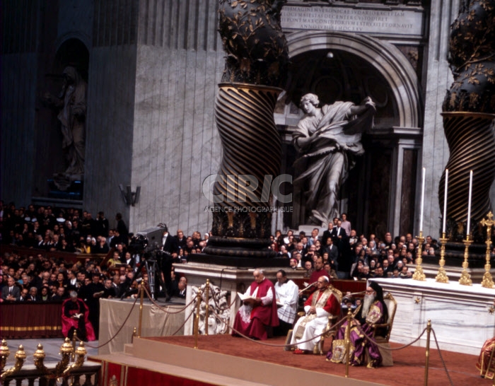 Paul VI et Athenagoras