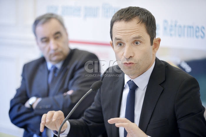 Benoît HAMON rencontre les responsables protestants à Paris.