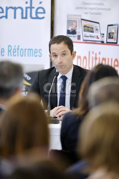 Benoît HAMON rencontre les responsables protestants à Paris.