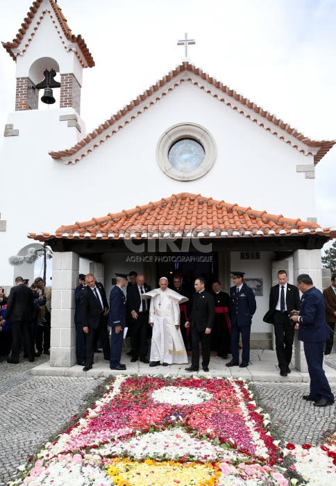 Voyage apostolique du pape François à Fatima.