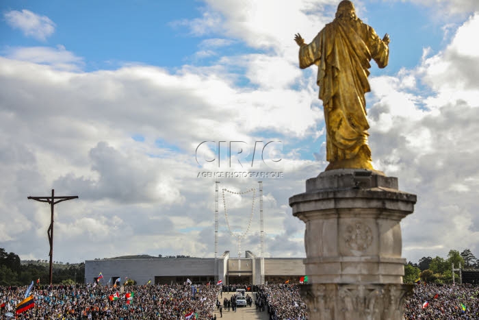Voyage apostolique du pape François à Fatima.