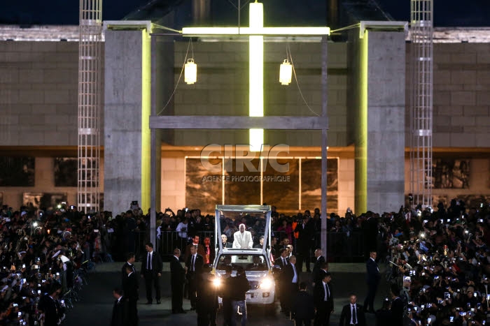 Voyage apostolique du pape François à Fatima.