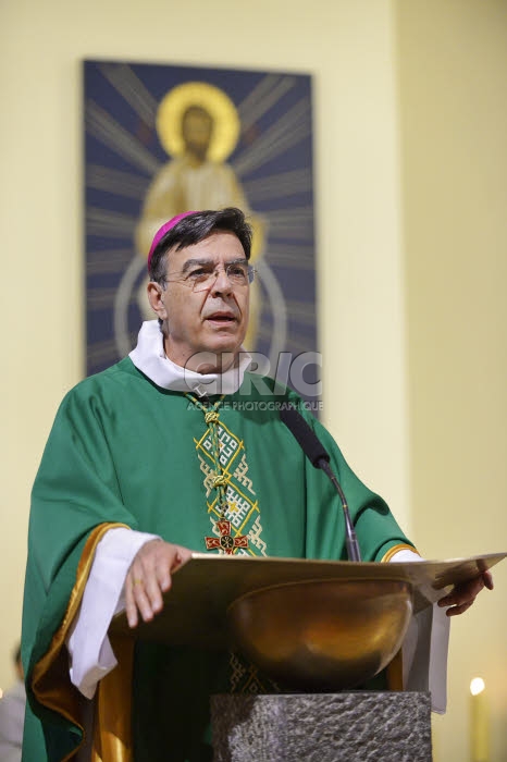 Mgr Michel AUPETIT, évêque de Nanterre à Chaville, Hauts-de-Seine, France.