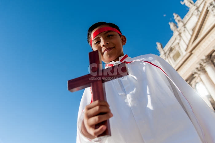 Messe de canonisation de 35 nouveaux saints.