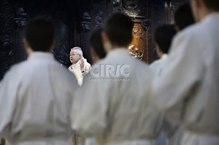 Messe de rentrée des étudiants d'Ile-de-France, à Paris.