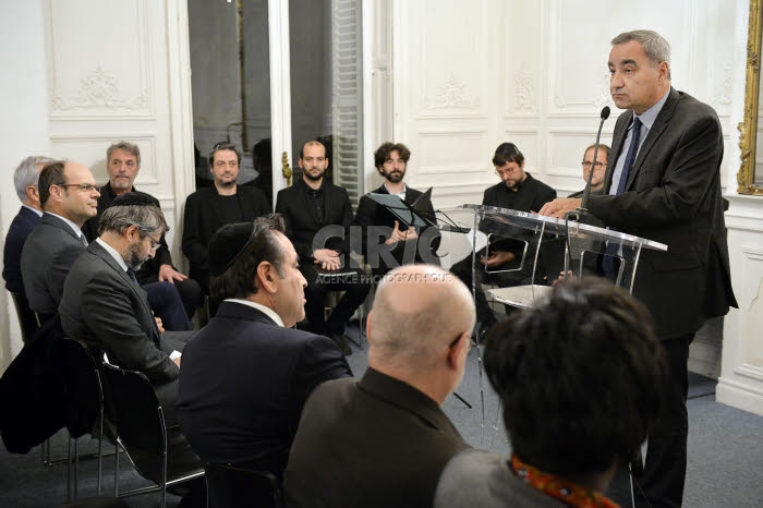 Pasteur François CLAVAIROLY, pdt de la Fédération Protestante de France.