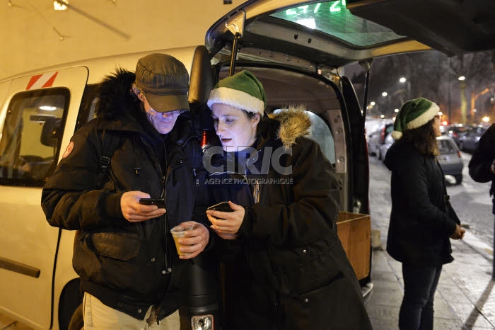 Maraude de Noël du Secours Populaire Français