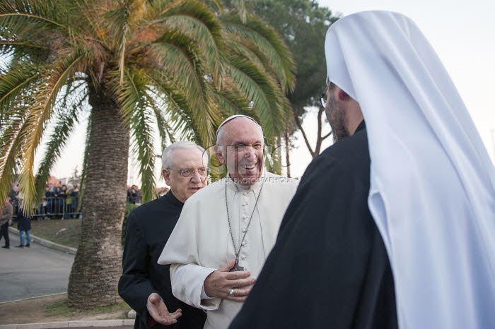 Le pape François et Mgr Svjatoslav SHEVCHUK, primat de l’Église grecque-catholique d’Ukraine