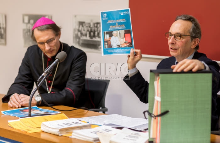 Conférence de Presse pour la reconnaissance de la guérison miraluceuse de Sr Bernadette MORIAU