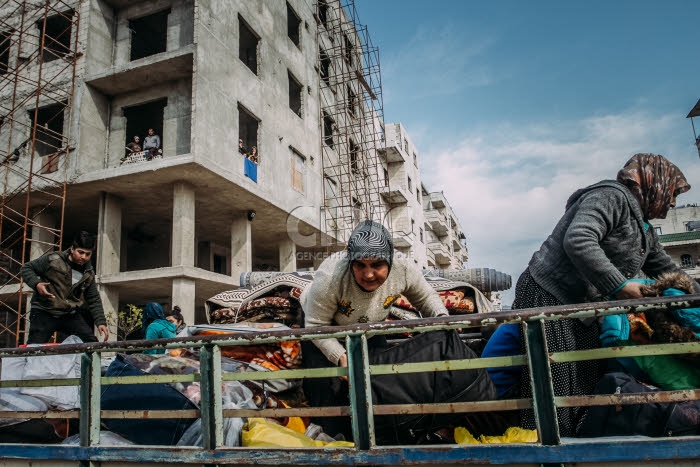 Les derniers jours d'Afrin, Syrie.
