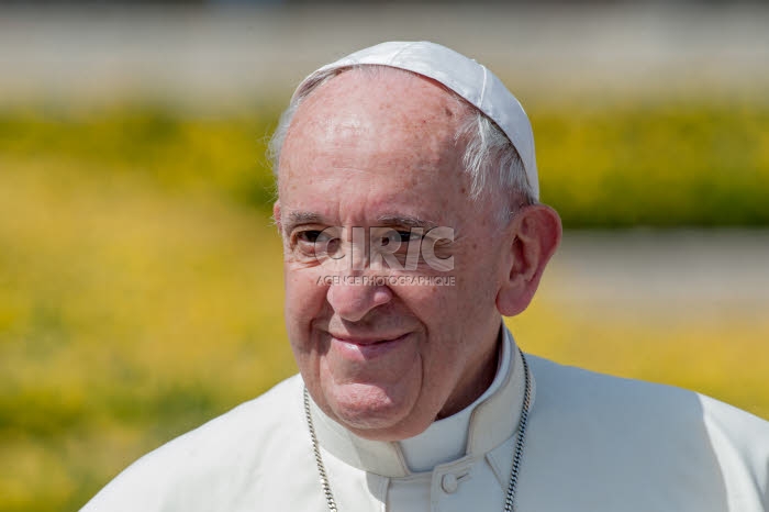 Portrait du pape François.