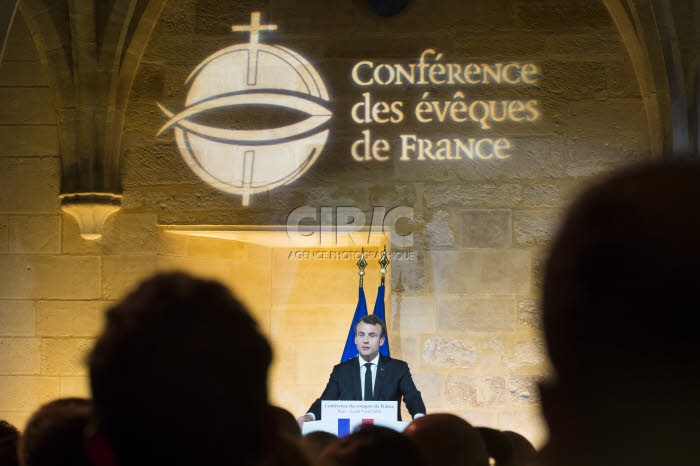 Le président de la République, Emmanuel MACRON, invité par la CEF.