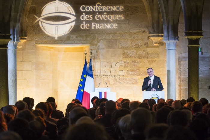 Mgr Olivier RIBADEAU DUMAS, secrétaire général de la Conférence des Evêques de France.