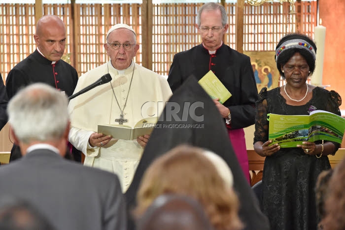 Voyage apostolique du pape François en Suisse.