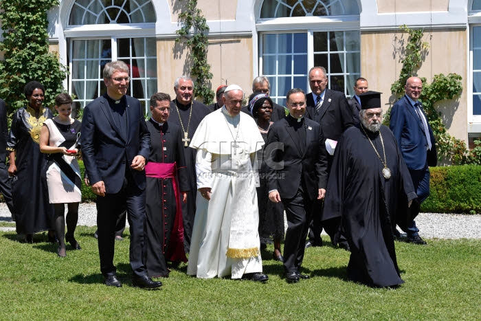 Voyage apostolique du pape François en Suisse.