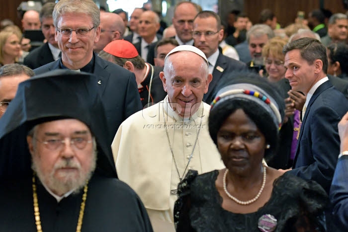 Voyage apostolique du pape François en Suisse.