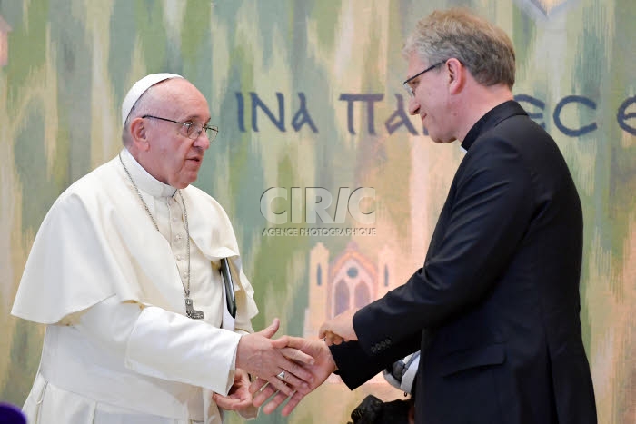 Voyage apostolique du pape François en Suisse.