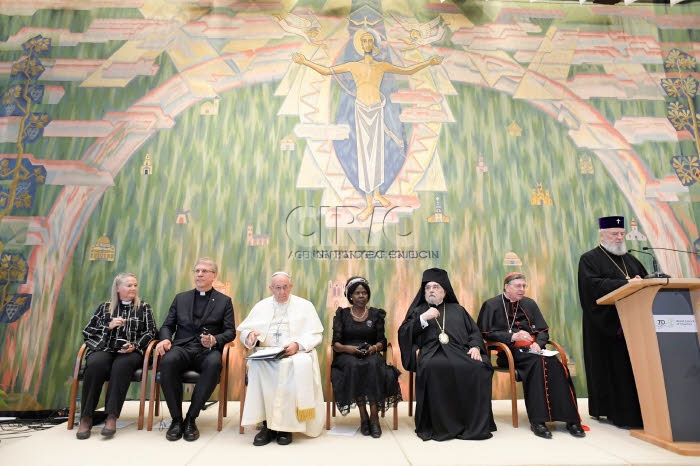 Voyage apostolique du pape François en Suisse.