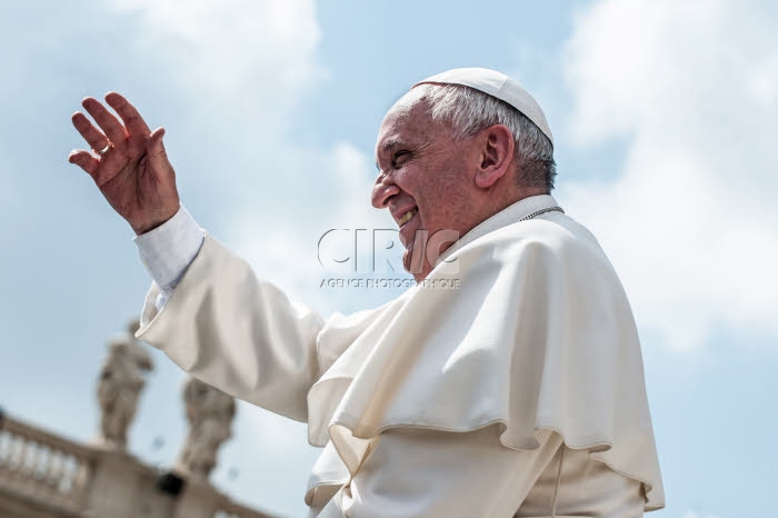 Audience générale au Vatican.