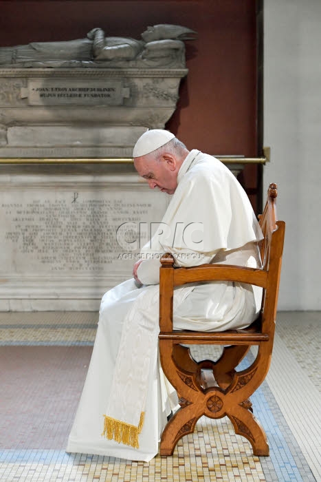 Voyage apostolique du pape François en Irlande.