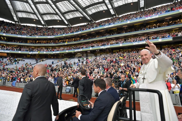 Voyage apostolique du pape François en Irlande