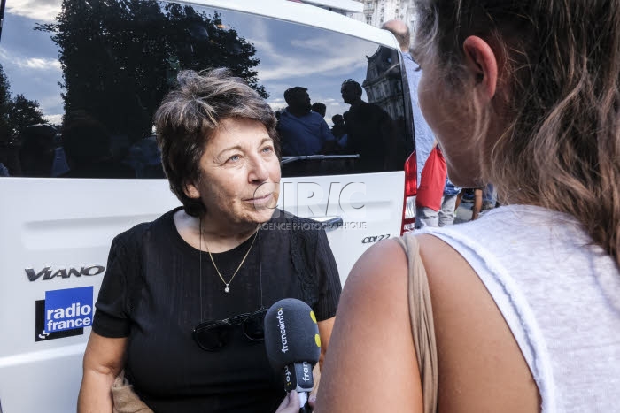 Marche pour le climat à Paris.