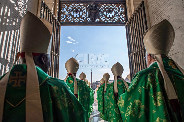 Rome, Synode des évêques. Messe d'ouverture.