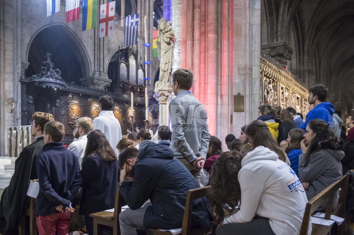 2018, messe de rentrée des étudiants d'Ile-de-France.