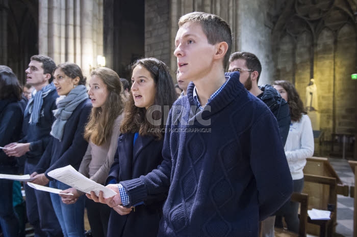 2018, messe de rentrée des étudiants d'Ile-de-France.